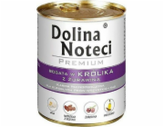 Dolina Noteci Dolina Noteci Prémiové krmivo králík s brusinkami 800g pro dospělé psy univerzální