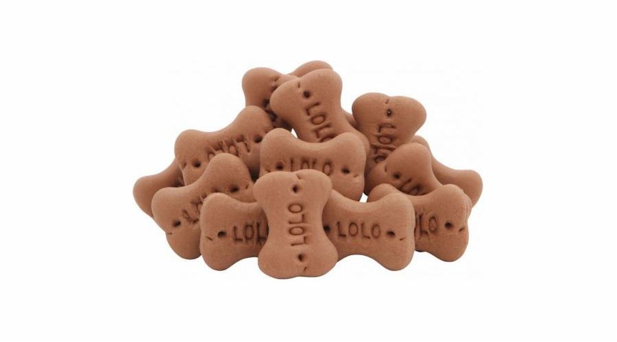 Lolo Pets Classic Cookies - Čokoládové kosti S - 3 kg