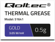 Qoltec teplovodivá pasta 0,5g (51641)