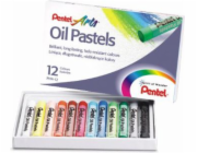 Pentel Oil Pastels 12 barev PHN-12 (PHN-12----1S)