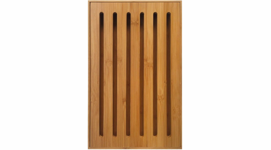 Krájecí prkénko KingHoff s tácem na drobky, bambus, 38x23,5 cm