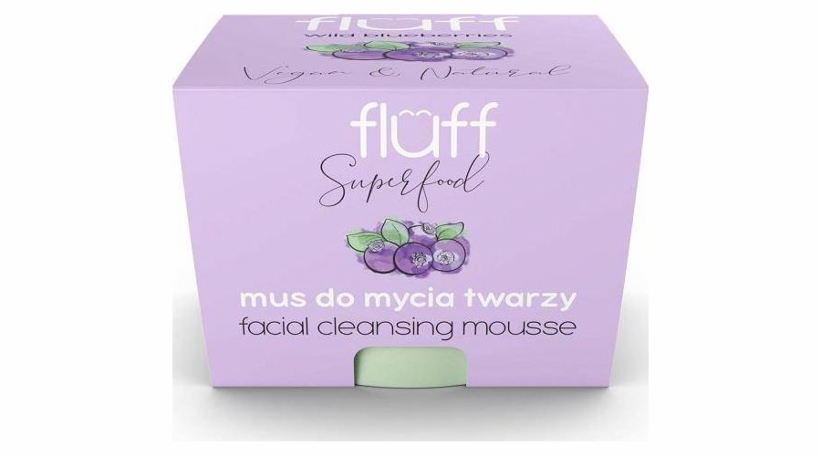 Fluff Forest Berries čisticí pěna na obličej 50 ml