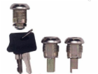 Teng Tools Sada 3 zámků s jednou sadou klíčů TC-LOCK3 - 1...