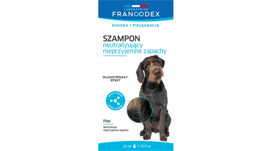 FRANCODEX Šampon pro psy neutralizující zápach, sáček 20 ml