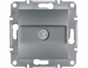 Schneider Electric Asfora TV zásuvka bez rámu, ocel (EPH3200162)