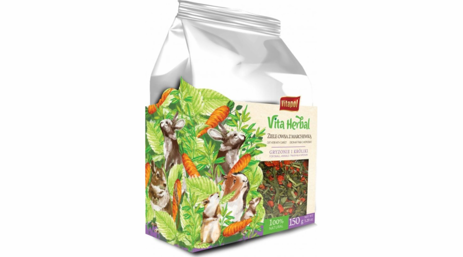 Vitapol Herb oves s mrkví a ovsem pro králíky a hlodavce