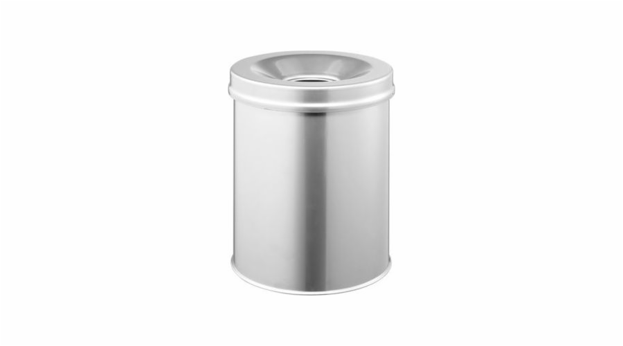 Odolný odpadkový koš 15L stříbrný (330523)