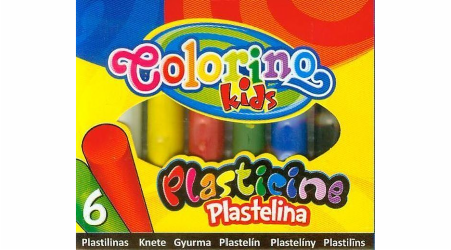 Colorino Plastelina Patio, 6 barev (13871)