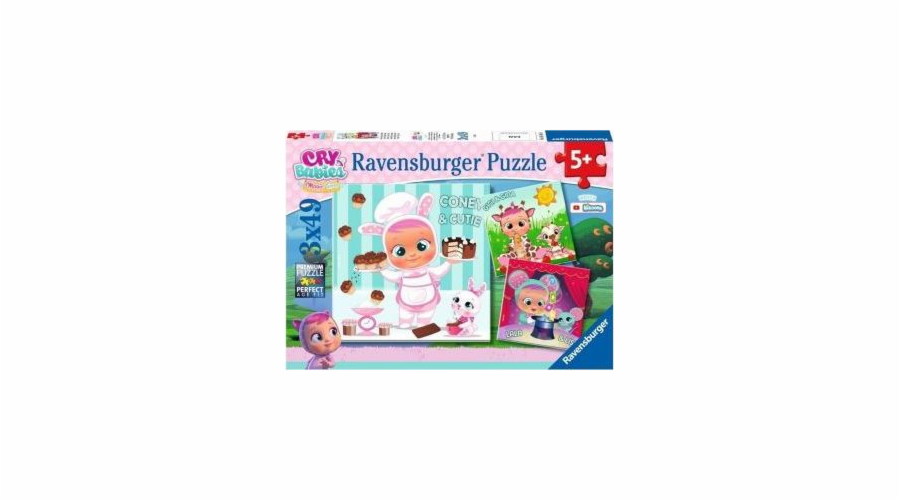 Puzzle Ravensburger 3x49 dílků Cry Babies Magic Tears