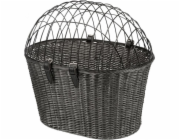 Trixie Koš na kolo s mřížkou, 44x34x41cm, antracit