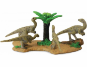 Figurka Collecta Dinosauří figurky + strom (004-88524)