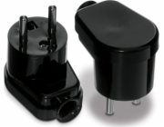 MONTIS Odnímatelná úhlová zástrčka WT-16 černá Produkt Montis MT017-C POLISH