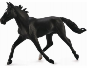 Figurka Collecta HORSE STANDARDBRED PACER STALLIN - ČERNÁ