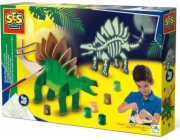 SES Dřevěný dinosaurus svítí ve tmě