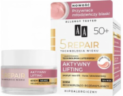 AA AA Technology of Age 5Repair 50+ Active Lifting regenerační a rozjasňující noční krém 50ml | DOPRAVA ZDARMA OD 250 PLN