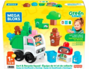 Mattel Mega Bloks. Ekologický popelářský vůz: sada kostek