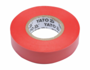 Yato Electrical izolační páska 15x0,13mm/20m PVC izolace-max 40kV červená - YT-81592