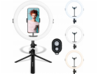 AgfaPhoto AGFA ARL11 Ring Lamp 120 LED Ring VLOG + stativ...