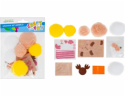 Řemeslo se zábavou KREATIVNÍ SADA ZVÍŘATA BAMBULKY ŘEMESLO SE ZÁBAVOU 445994