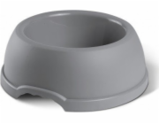 Barry King Plastová miska pro psy a kočky XS, 0,25L, šedá, průměr 15 cm,
