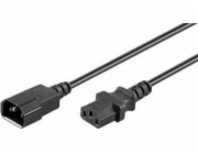 Goobay Goobay napájecí kabel C14 až C13. Černá. 1,5 m