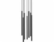Nowodvorski Nowodvorski Laser 8920 závěsné svítidlo Plafon stropní svítidlo 7x10W G9 Black