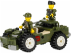 ALLEBLOX Klocki Militaria 3v1 vojenské vozidlo 180 prvků ...