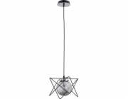 Alfa závěsná lampa Alfa Sagito 60753 závěsná lampa 1x40W E14 černá/chrom