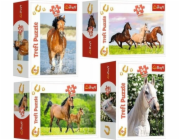 Trefl Puzzle 54 dílků Mini Horse World 19724, 19725, 19726, 19727 (54193) Trefl
