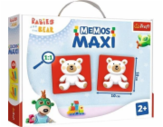 TREFL Maxi pexeso Treflíci a medvídek