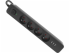 Prodlužovací kabel Defender SFS 133, 1,5 m, 4 zásuvky, 3x...