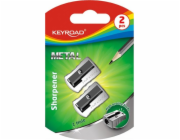 Keyroad Single hliníkové ořezávátko, 2 kusy