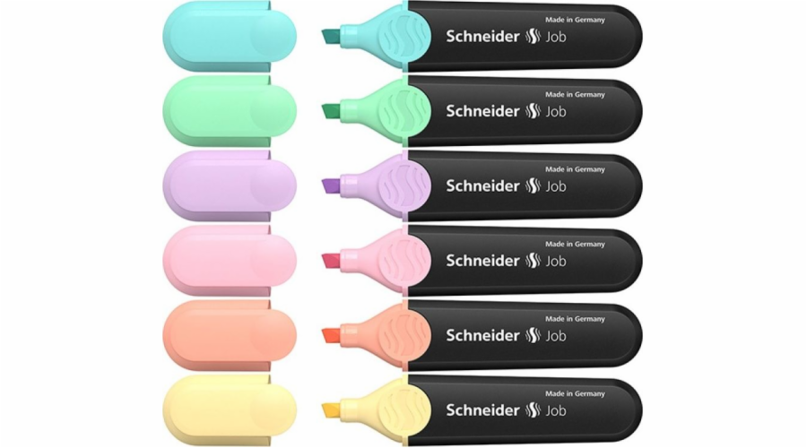 Schneider Job Pastel sada zvýrazňovačů 1-5 mm 6 ks.