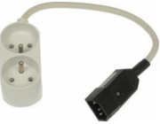 Napájecí kabel IEC320/GS ADAPTÉR