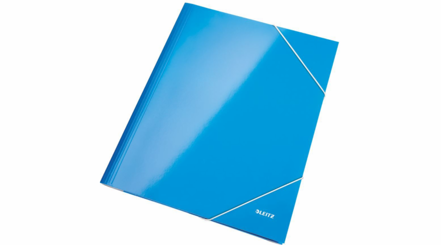 Leitz Leitz WOW složka s gumičkou, karton, modrá (39820036)