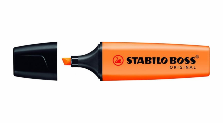 Stabilo Highlighter, textmarker Boss 70 oranžový (54K001L)