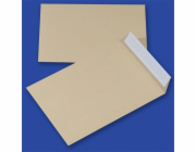 Kancelářské produkty KANCELÁŘSKÉ PRODUKTY obálky se silikonovou páskou, HK, C5, 162x229mm, 90gsm, 10ks, hnědá