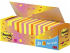 Sponky POST-IT Pad SUPER STICKY 654-SS-VP24COL 76x76mm, m...