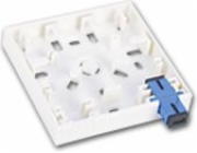 Alantec FTTH 2C nástěnná zásuvka bez adaptérů (FOPA-2A-01)