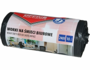 Kancelářské produkty KANCELÁŘSKÉ PRODUKTY kancelářské pytle na odpadky, silné (LDPE), 240l, 10 ks, černé