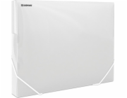 Prostorová složka s gumičkou. DONAU, PP, A4/30, 700 mikronů, transparentní