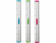 Keyroad Pravítko s KEYROAD Measure Clip, 30 cm, zabaleno v displeji, mix barev