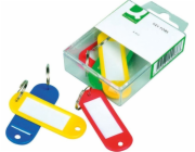 Q-Connect Klíčenky Q-CONNECT, 58x20mm, 6ks, mix barev