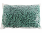 Kancelářské výrobky Kancelářské výrobky Gumičky, průměr 100 mm, 1,5 x 1,5 mm, 60 % pryž, 1000 G, obal, zelená