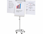 Flipchart Franken Mobilní flipchart FRANKEN, 68x110cm, suchá deska. -magn., s výsuvnými rameny