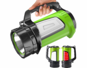 Maclean Powerbank Maclean 3v1 LED svítilna, funkce powerbanky, 3 režimy svícení, 5W XM-L-T6, Cold White 6500K, 3,7V 3x18650, 4500mAh, MCE345