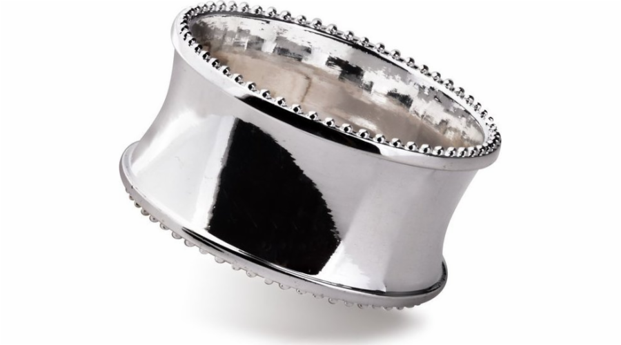 Affek Design ADRIANNE Držák na ubrousky stříbrný prsten 4,8x4,8x2,5cm