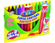 Pastelky Carioca Plastello Jumbo 12 barev