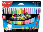 Trojúhelníkové značky Maped Colorpeps 18 barev (205571)