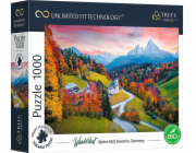 Trefl Puzzle 1000 Alpine Idyll Bavorsko, Německo Unlimited Fit Technology